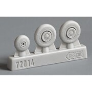 RSC72014 MiG-17 ホイール セット エアフィックス用 [1/72スケール レジン製ディティールアップパーツ]