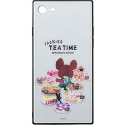 KG-227A [iPhone SE（第2世代）/8/7 4.7インチ用 スクエアガラスケース くまのがっこう ティータイム]