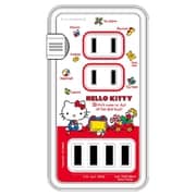 USBポート付きACタップ サンリオ ハローキティ SANG-69KT