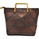 SH33XSDB [HandBag パッチワーク ダークブラウン]