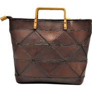 SH33XSDB [HandBag パッチワーク ダークブラウン]