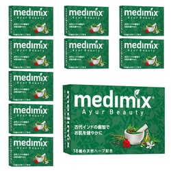 MED-18HB10P [メディミックスアロマソープ グリーン 10個]