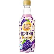 「カルピスソーダ」贅沢巨峰 450ml 24本