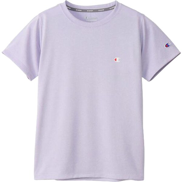 Cwps302 210 L Champion チャンピオン Women S Active Style C Vapor Tシャツ ペールパープル L Cwps302