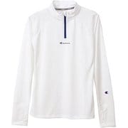 CWRS402-010-L [champion（チャンピオン） ウィメンズ C VAPOR ハーフジップシャツ CW-RS402 ホワイト L]