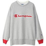 CWSS010-070-L [champion（チャンピオン） ウィメンズ Wrap-Air クルーネックスウェットシャツ CW-SS010 オックスフォードグレー L]