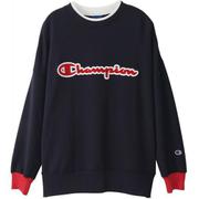 CWSS010-370-M [champion（チャンピオン） ウィメンズ Wrap-Air クルーネックスウェットシャツ CW-SS010 ネイビー M]