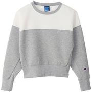 CWSS011-070-L [champion（チャンピオン） ウィメンズ Wrap-Air クルーネックスウェットシャツ CW-SS011 オックスフォードグレー L]