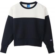 CWSS011-370-M [champion（チャンピオン） ウィメンズ Wrap-Air クルーネックスウェットシャツ CW-SS011 ネイビー M]