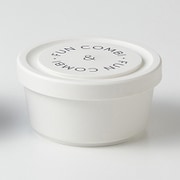 スタッキングランチケース ファンコンビ1P ホワイト 20002W