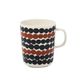 マリメッコ（marimekko）シイルトラプータルハ マグ 250ml ブラウン/ブラック ドット