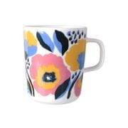 マリメッコ(marimekko)ロサリウム マグ 250ml ホワイト/レッド
