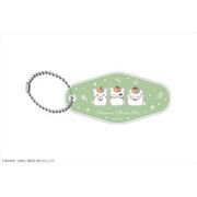 夏目友人帳 モーテルキーホルダー 02：トリプルニャンコ先生 B [キャラクターグッズ]