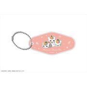 夏目友人帳 モーテルキーホルダー 03：トリプルニャンコ先生 C [キャラクターグッズ]