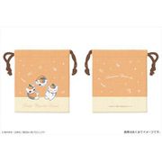 夏目友人帳 巾着 01：トリプルニャンコ先生 A [キャラクターグッズ]