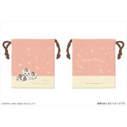 夏目友人帳 巾着 03：トリプルニャンコ先生 C [キャラクターグッズ]