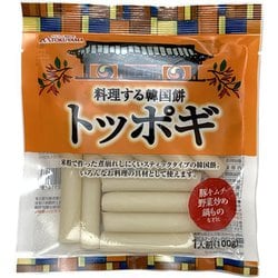 料理する韓国餅 トッポギ 100g