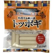 料理する韓国餅 トッポギ 100g