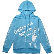 CP20013 [DryスウェットフルZIPパーカー オイシイアスリート+1 ターコイズ M]