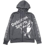 CP20013 [DryスウェットフルZIPパーカー オイシイアスリート+1 ヘザーグレー M]