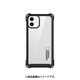 NG19610i12 [iPhone 12 mini 用 Logo Rugged Bumper Case BK]