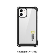 NG19628i12P [iPhone 12/iPhone 12 Pro 用 Logo Rugged Bumper Case BK]