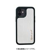 DS19769i12 [iPhone 12 mini 用 Leather Case WH]