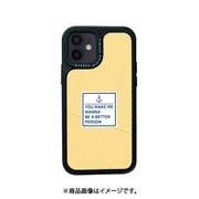 DS19780i12 [iPhone 12 mini 用 Black Cover SUMMER STRIPE YE]