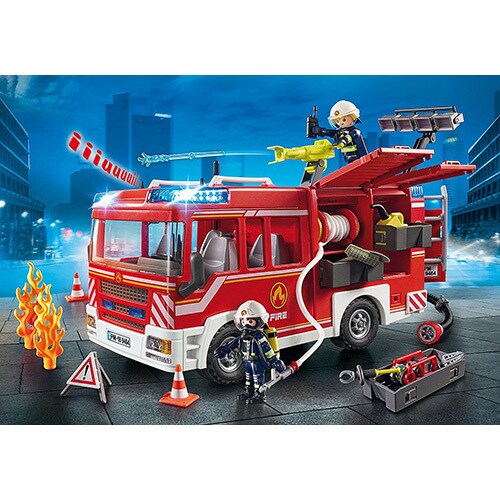 ヨドバシ.com - プレイモービル playmobil 9464 [プレイモービル 消防署 消防車 2020 2021年7月再生産] 通販