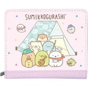 すみっコぐらし 折り財布 ピンク [キャラクターグッズ]