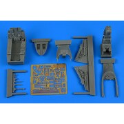 ARS4824 シーハリアー FA.2 コックピットセット キネティック用 [1/48スケール レジン製ディティールアップパーツ]