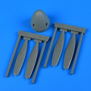 QIC32259 P-51K/マスタング Mk.IV エアロプロダクツ プロペラ タミヤ用 [1/32スケール レジン製ディティールアップパーツ]