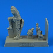 ARB480228 WW.II ロシア軍 イリューシン Il-2 パイロット レベル/イタレリ用 [1/48スケール レジン製ミリタリーフィギュア]