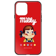 ghp7050-bk-k-iP12mini [iPhone 12 mini 用 ガラスハイブリッドケース 不二家 ミルキーパッケージ]