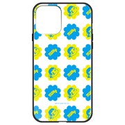 ghp7165-bk-k-iP12mini [iPhone 12 mini 用 ガラスハイブリッドケース 不二家 パターン]