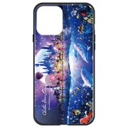 ghp7252-bk-d-iP12mini [iPhone 12 mini 用 ガラスハイブリッドケース ラッセン DREAM TIME]