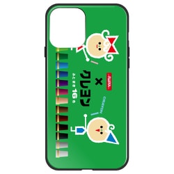 ghp7046-bk-c-ip12 [iPhone 12/iPhone 12 Pro 用 ガラスハイブリッドケース サクラクレパス C]
