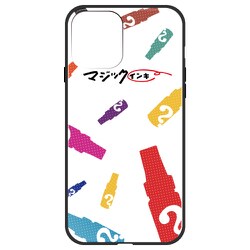 ghp7170-bk-d-ip12 [iPhone 12/iPhone 12 Pro 用 ガラスハイブリッドケース マジックインキ カラフルマジック]