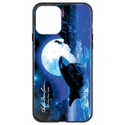 ghp7041-bk-e-ip12 [iPhone 12/iPhone 12 Pro 用 ガラスハイブリッドケース ラッセン ORCA MOON]