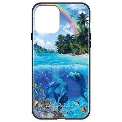 ghp7251-bk-c-ip12 [iPhone 12/iPhone 12 Pro 用 ガラスハイブリッドケース ラッセン GLORIOUS DAYLIGHT]