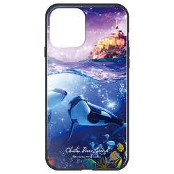 ghp7252-bk-b-ip12 [iPhone 12/iPhone 12 Pro 用 ガラスハイブリッドケース ラッセン PATANO STAR]