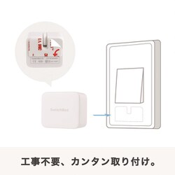 SwitchBot ポット4個セット ホワイト ブラック新品未使用取付セット付き SwitchBot ポット4個セット ホワイト ブラック新品未使用取付