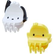 サンリオキャラクターズ ダイカットミニヘアクリップセット ポチャッコ [キャラクターグッズ]