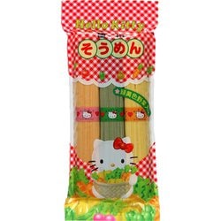 ハローキティそうめん緑黄色野菜入り