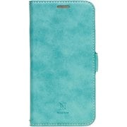 iP20_54-VS08 [iPhone 12 mini 用 手帳型ケース Style Natural（スタイルナチュラル） ターコイズ]