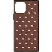 PEI21-TL42-MC [iPhone 12/iPhone 12 Pro 用 EYLE TILE Case HEART モカ]