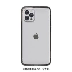 INO LINE INFINITY CLEAR CASE [iPhone 12/iPhone 12 Pro 用 ケース ブラック]