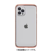 INO LINE INFINITY CLEAR CASE [iPhone 12/iPhone 12 Pro 用 ケース ローズゴールド]