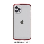 INO LINE INFINITY CLEAR CASE [iPhone 12/iPhone 12 Pro 用 ケース レッド]