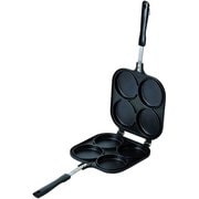 おやつDEっSE II ふっ素加工 大判焼器 4穴 ガス火専用 D-6537